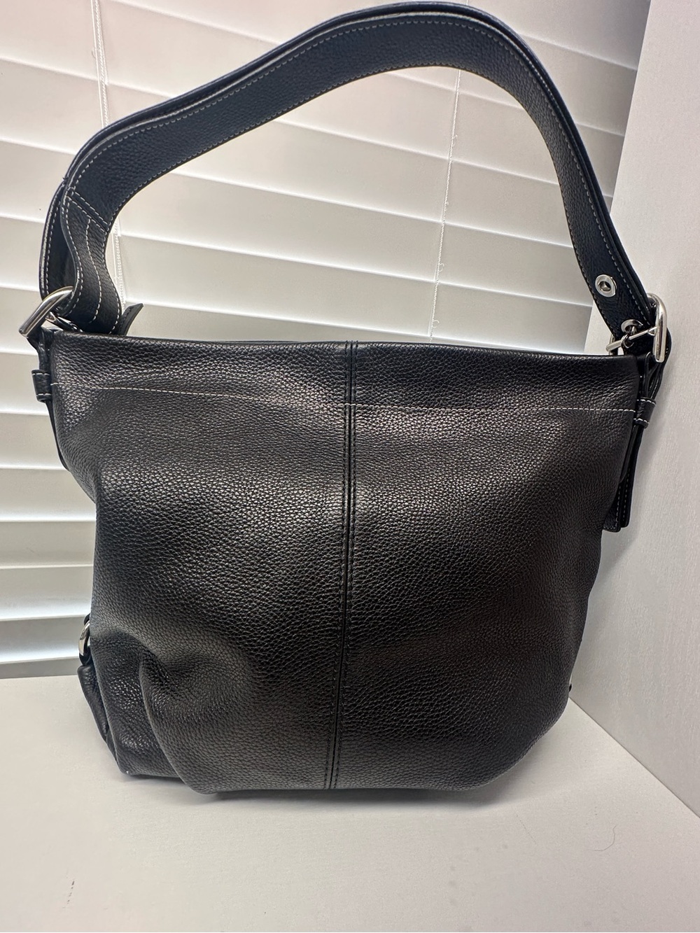 Coach Soho Pebbled Leather Convertible Bag style F15064